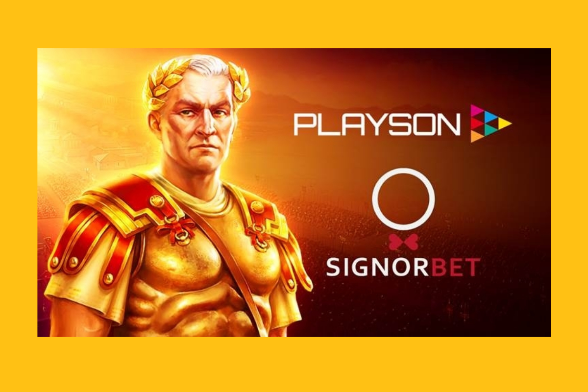 Nuovo accordo Playson - SignorBet, l'offerta del casinò si estende grazie al noto provider